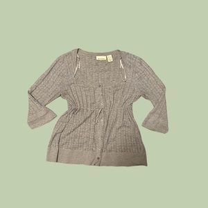 🌥️DKNY jeans babydoll sweater/top